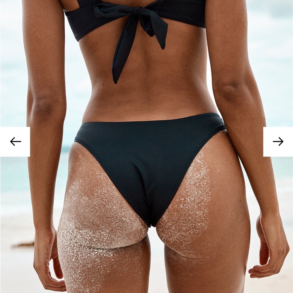 Monday swimwear black Byron bottom